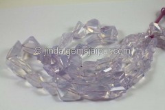 Scorolite Far Faceted Nugget Beads